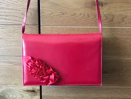 « Red Rose » vintage sac en cuir